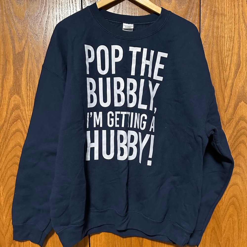Navy Bride sweatshirt